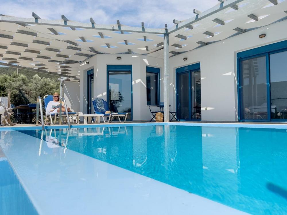 Zidanos Luxurious Sea Front Villa Marandokhórion Zewnętrze zdjęcie
