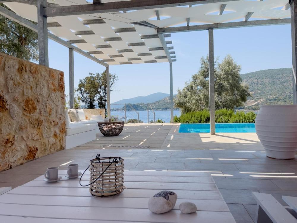 Zidanos Luxurious Sea Front Villa Marandokhórion Zewnętrze zdjęcie