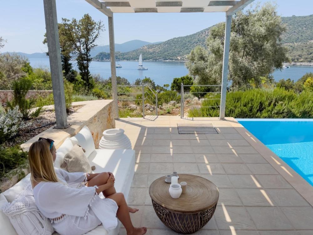 Zidanos Luxurious Sea Front Villa Marandokhórion Zewnętrze zdjęcie
