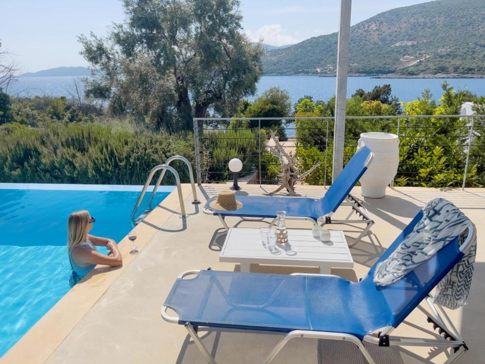 Zidanos Luxurious Sea Front Villa Marandokhórion Zewnętrze zdjęcie