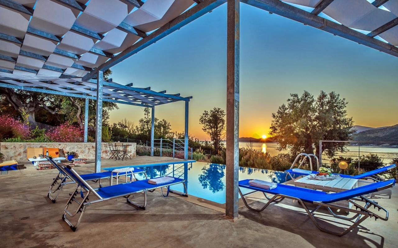 Zidanos Luxurious Sea Front Villa Marandokhórion Zewnętrze zdjęcie